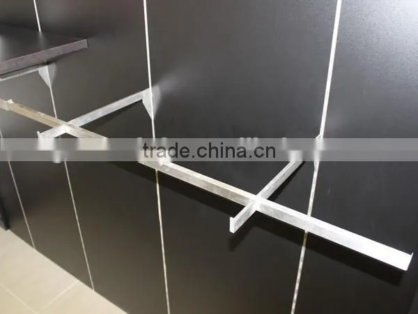 1" Slot 2" Center Shopfittings Aluminum Wall Upright photo-5