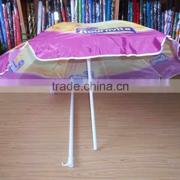 Colorful Polyester Beach Umbrella Sunbrella photo-5