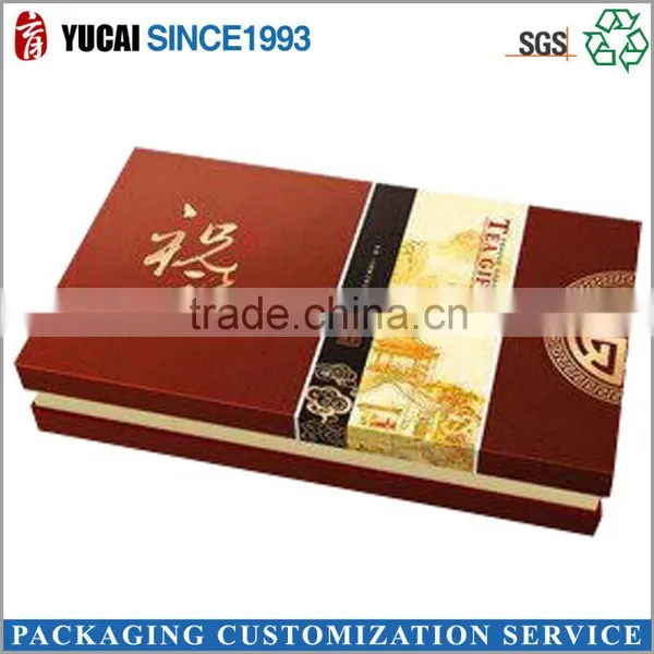 2015Wholesale Customized Paper Tea Box for Gift