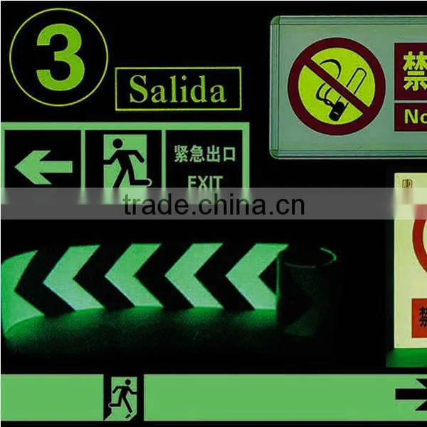 Photoluminescent Film DIN67510 Glow in Dark