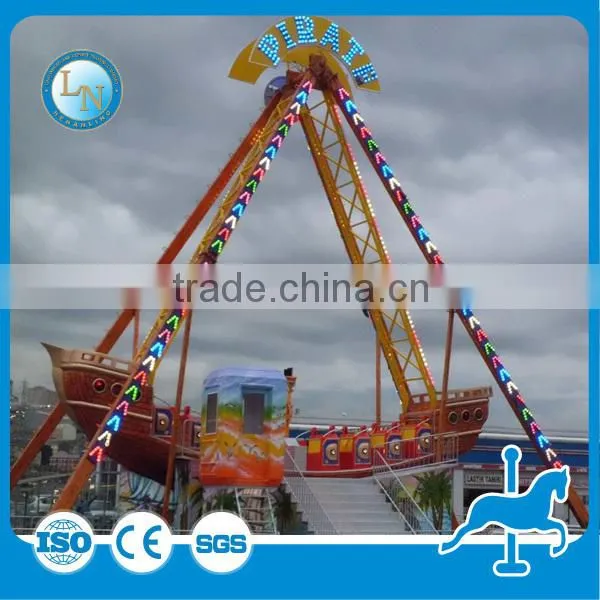 Amusement Swing Ship Rides! Lino 12 Seats Amusement Rides Children Pirate Ship for Sale photo-5