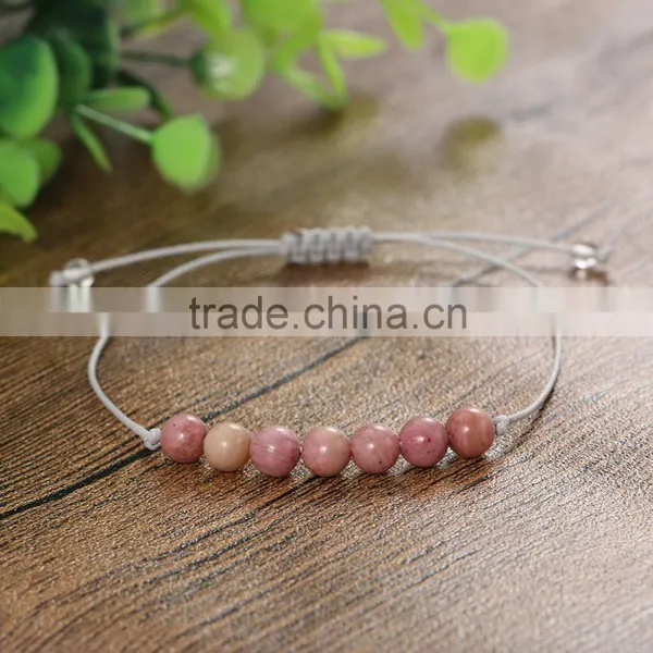 Natural Stone Bead Hand Jewelry Bracelet