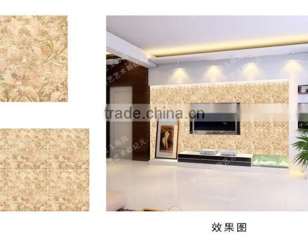 3D TV Ceramic Background Wall Tiles for Living Room photo-3