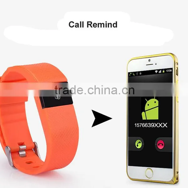 Fitness Tracker Silica Gel Band CE Certificate Heart Rate Monitoring Bluetooth Smart Wristband for Sports photo-2