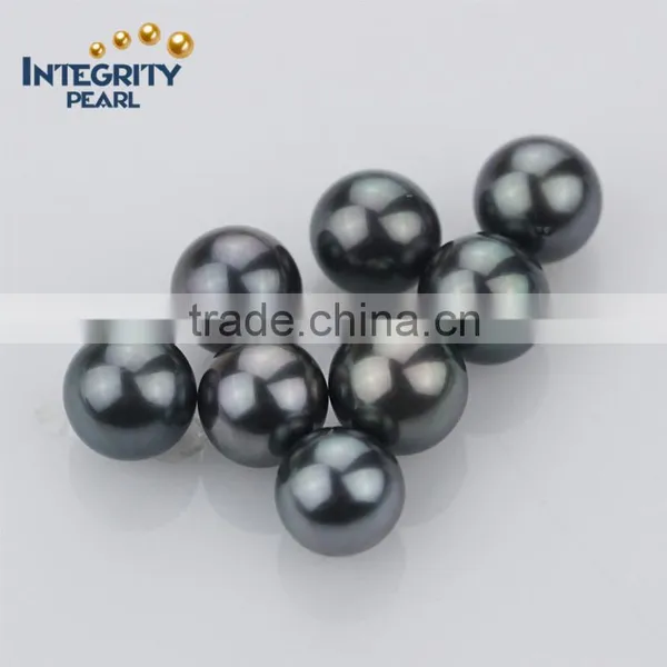 9-9.5mm AAA Beautiful Peacock Good Quality Natural Loose Tahiti Pearl photo-2
