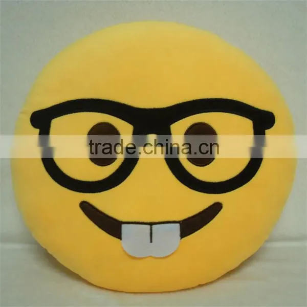 Emoji Emoticon Pillow/car Cushion/bed Cushion Stuffed Plush Soft Toy