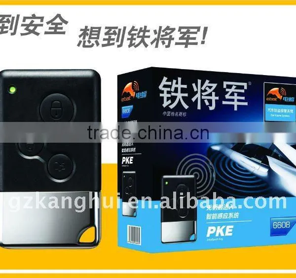 One Way Security Code Reader Car Alarm System 6608 With PIN Code Programmable
