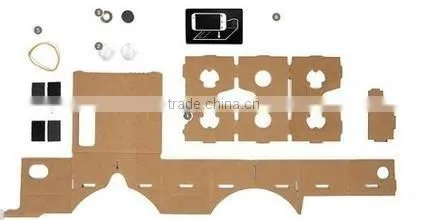China Factory Google Cardboard With 25mm Acrylic Lens 45mm Focal Length photo-3