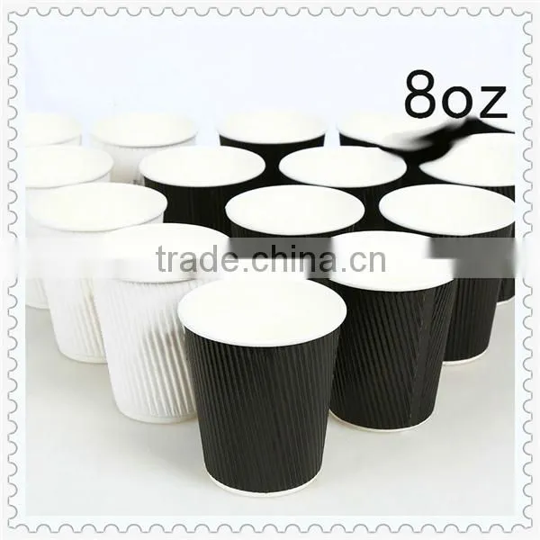 Disposable Ripple Wall Paper Cup for Christmas Wholesale photo-2