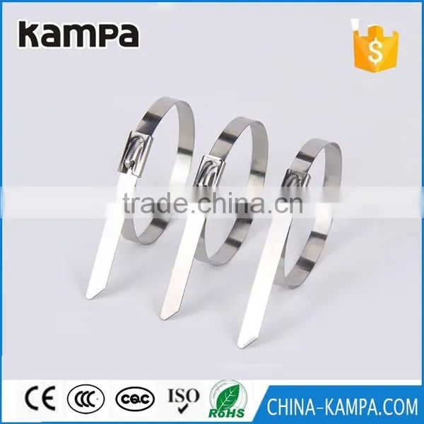 Factory Direct Sale Self-locking Stainless Steel Cable Tie photo-2