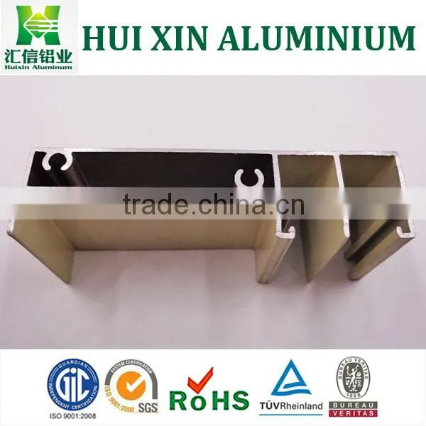 Casement Windows Type Aluminum Extrusion Profiles in Milk Color for Nigeria Market photo-3