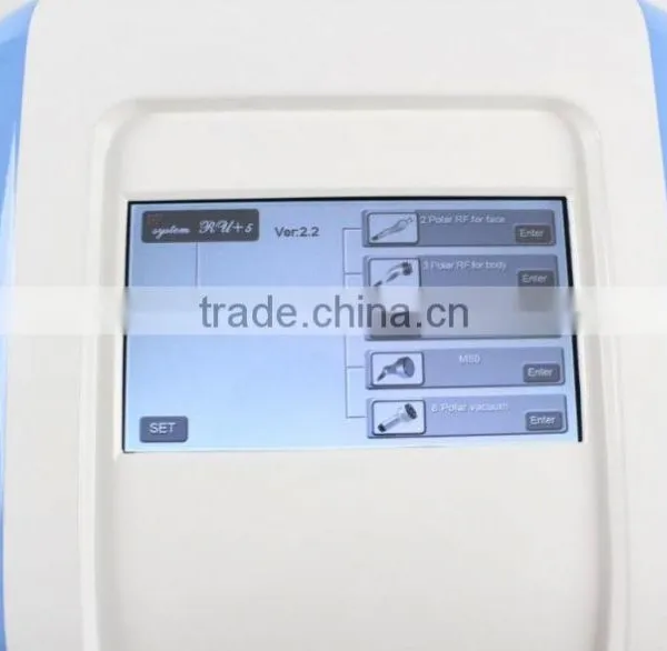 Wholesale Cellulite Reduction / Multipolar rf Vacuum Cavitation Machine photo-4