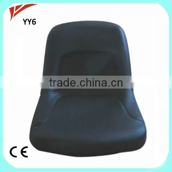 High back lawn mower small construction loader seat fits zero turn mower