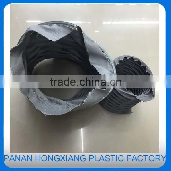 Nylon Round Flexible Air Ducting Canvas Wteel Wire Duct Hose photo-2