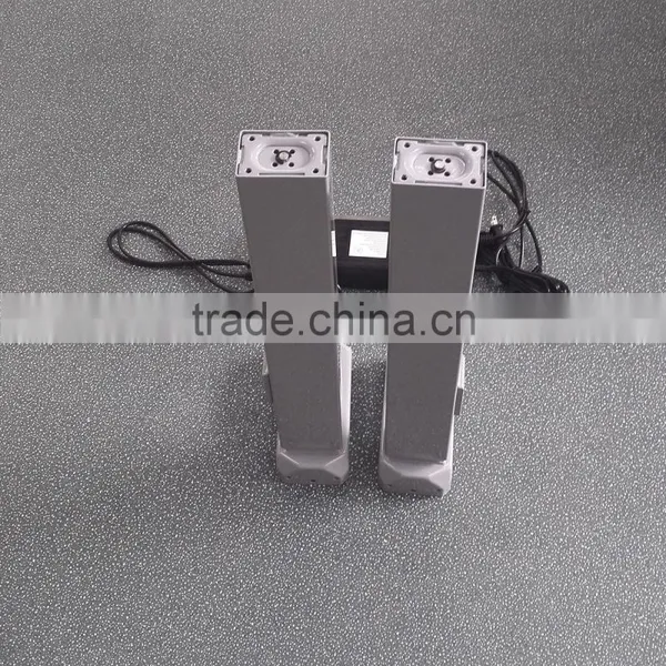 three segment lifting column for electric table