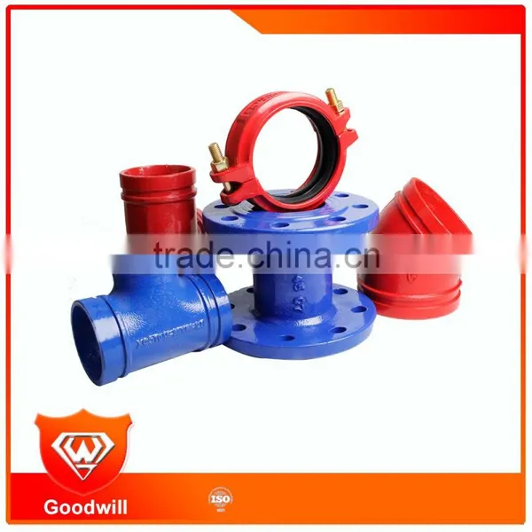 Ductile Iron Fittings For Pvc Pipe All Socket Tees photo-3