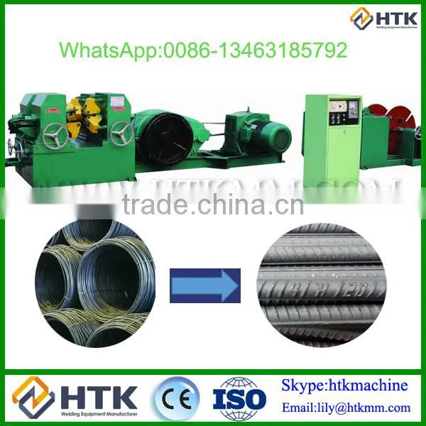 Chinese Supplier Two Ribbed Cold Rolled Ribbed Steel Bar Machine / Rebar Production Machine Line photo-2