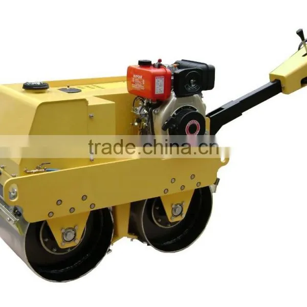 China Factory Supply Walk-behind Double Drums Road Roller photo-2