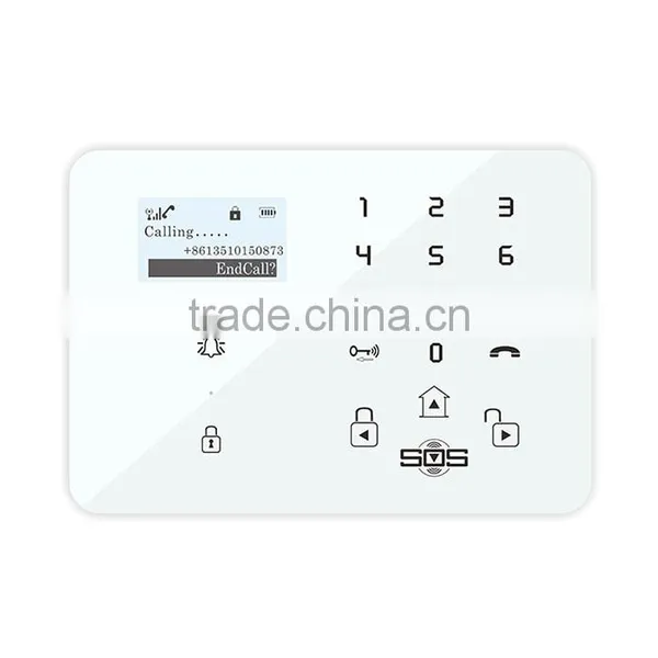 K7 Guard Zone Alarm System Sms Alert Gsm Wireless Home Security Alarm System photo-4