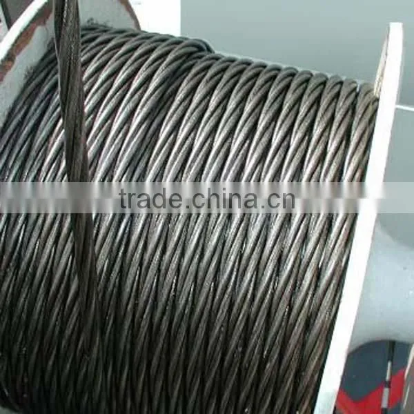 China Supplier 6x37S+FC Ungalvanized Steel Wire Rope photo-2