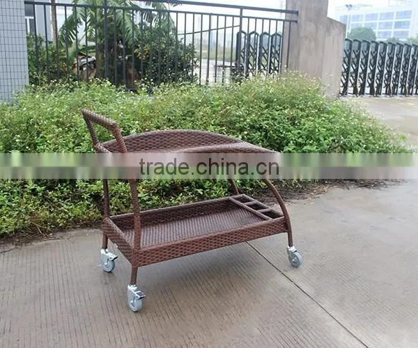 Wicker Furniture Hotel Dining Trolley photo-2