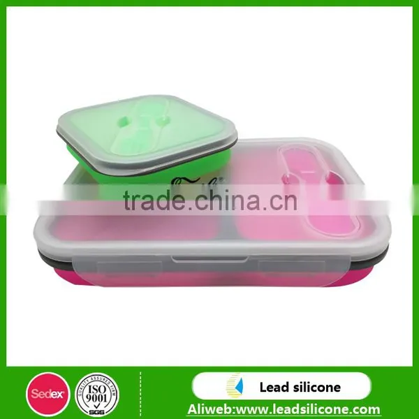 Fashionable Folding Lunch Box Durable Storage Box photo-4