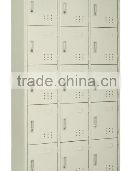 12 Doors Steel Locker 12 Tier Metal Locker 12 Doors Industrial Metal Storage Locker Cabinet photo-2