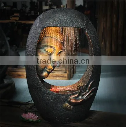 Buddha Water Fountain Indoor Feng Shui Products photo-3