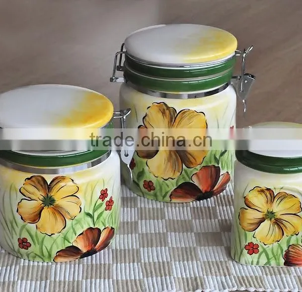 Canister, Ceramic Canister, Canister With Iron Seal photo-4