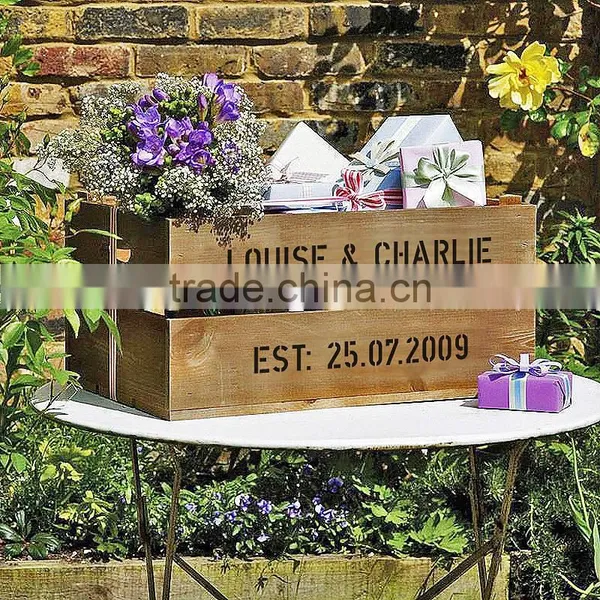 Custom Personalised Weding Crate photo-3