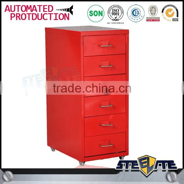 Luoyang Factory Wholesale Steelite 6 Drawer Steel Material Mobile Filing Cabinet photo-2
