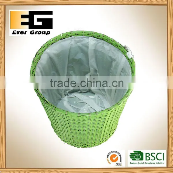 Circular Hand Woven Flowerpot / Storage Basket/Garden Plater photo-2