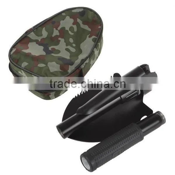 Folding Multifunction Shovel Outdoor Camping Shovel Mini Survival Trowel Tools With Snow Spade Pick Saw Compass Garden Tools photo-3