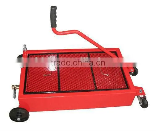 15gallon Movable Truck Oil Drain Portable Oil Lift Drain Pan photo-3