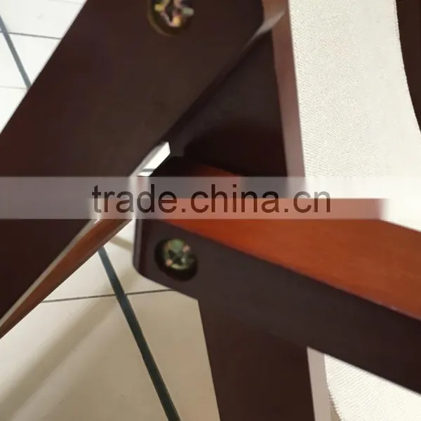 Folding 4-adjustable Wooden Chair Wood Beach Chair photo-6