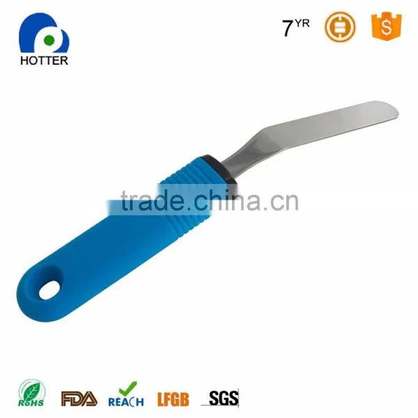 Cake Icing Silicone Spatula Set Stainless Steel Knife Silicon Handle photo-6