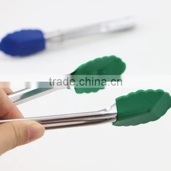 Heat Resistant Silicone Food Tongs Kitchen Tongs ,Silicone Function of Food Tongs photo-5