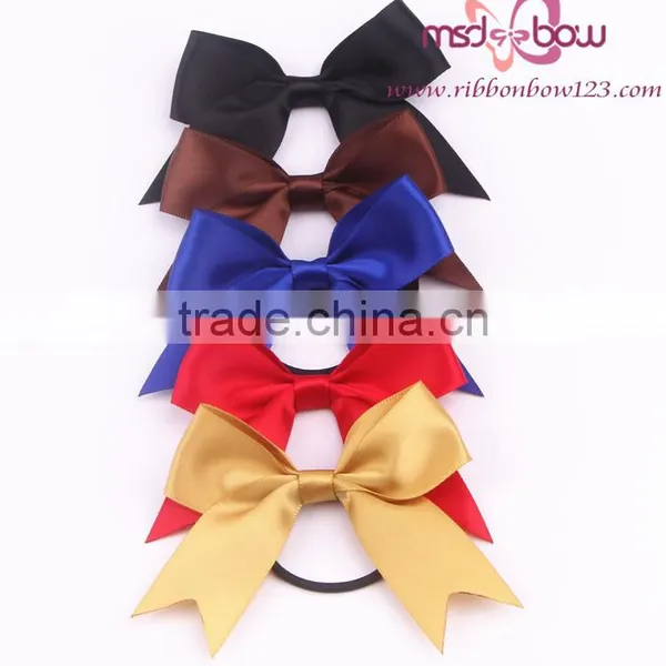 Satin Ribbon Bows for Wine Bottle Neck Decorative Bows for Christmas Season photo-2