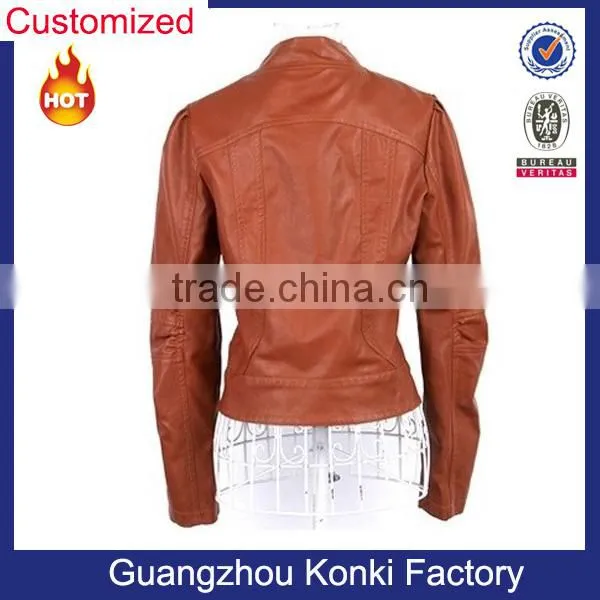 Wholesale Winter Leather Jackets Women 2017 photo-4