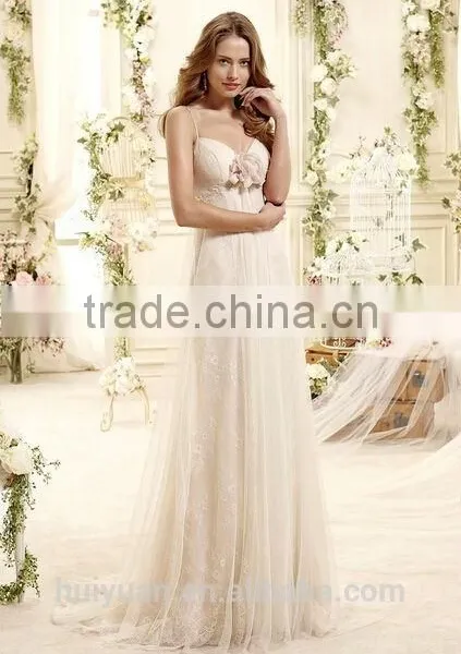 New Designer Deep v Neck Lace Chiffon Sarees for Bride