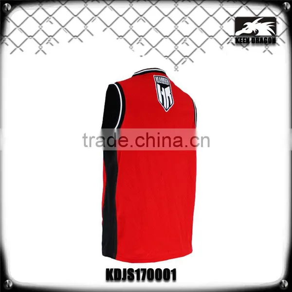 Cheap Dry Fit Custom Brand Embroidery Patch Basketball Jersey Wholesale photo-4