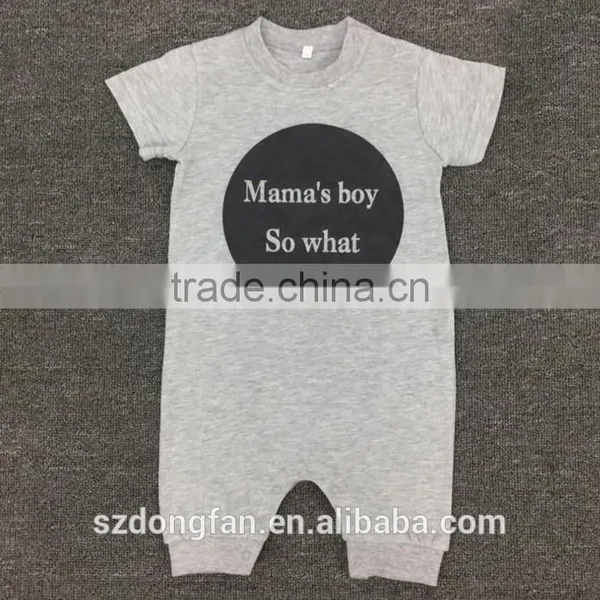 100% Cotton Baby Romper Short Sleeve Breathable Casual Romper for New Born Baby photo-3