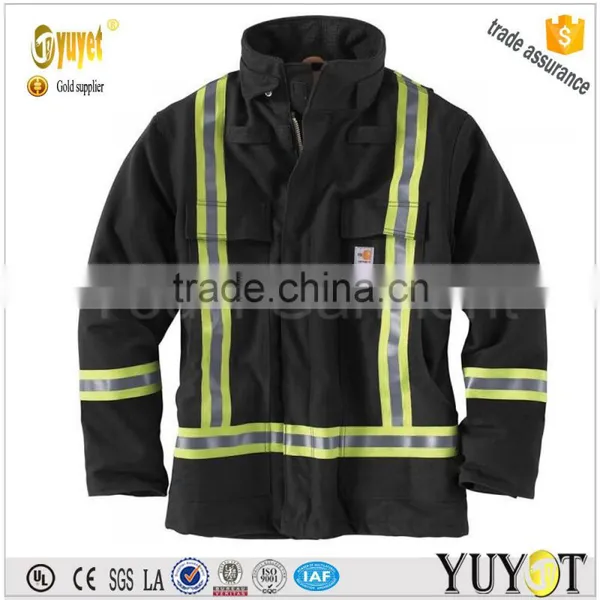 Wholesale China Factory Bomber Jacket Safety Reflective Jacket photo-3