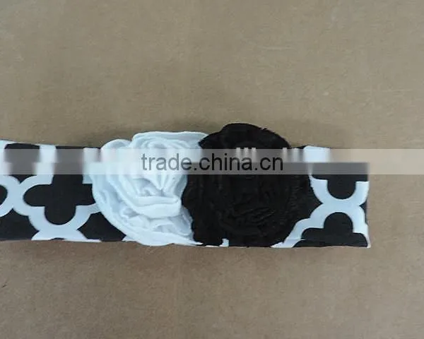 Wholesale Baby Hair Bands Cotton Knitted Custom Cheap Baby Accessories Boutique Girls Hair Accessories Flower Girls Hairbands photo-6