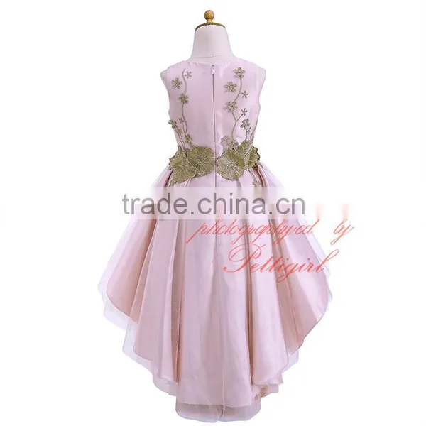 Blush Pink Wedding Dress Girls Dresses Size 8 photo-3