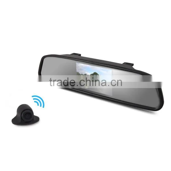 NEW 4.3inch Digital Car Mirror Monitor,touch Keypad,rearview Mirror photo-6