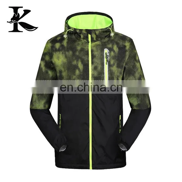 OEM Service for Men's Hooded Windbreaker Jacket 100% Polyester photo-5