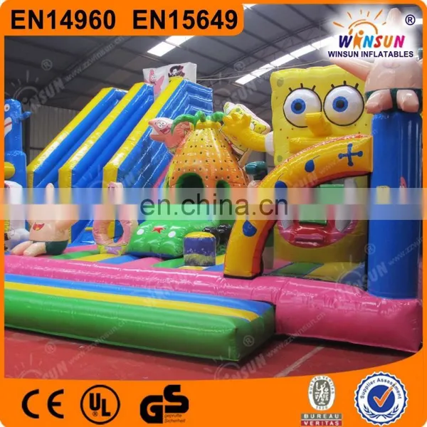 Newest Design Custom Popular Used Largest Inflatable Kids Amusement Park photo-3