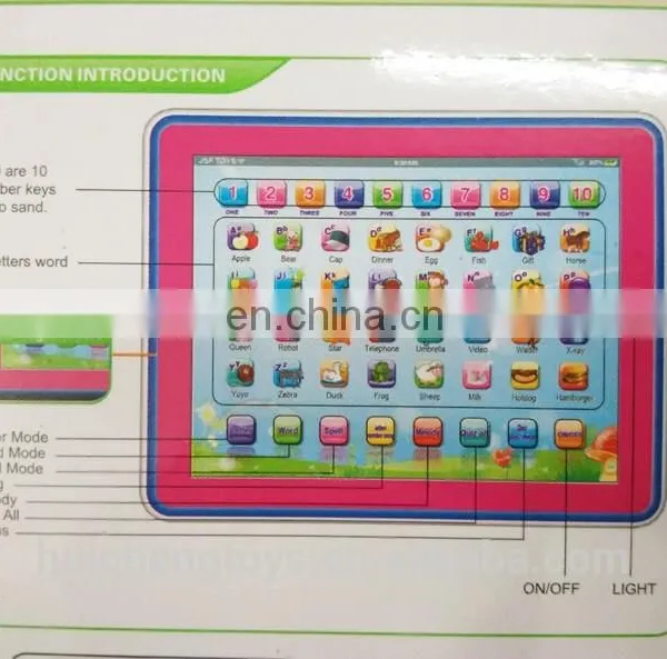 Best Gift Electronic Preschool Toys Multifunction Educational Touch Screen J-pad Learning Machine photo-5
