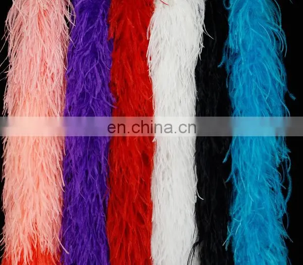 Factory Direct Wholesale Ostrich Feather Boas Turkey Feather Craftwork Manufacturer photo-2